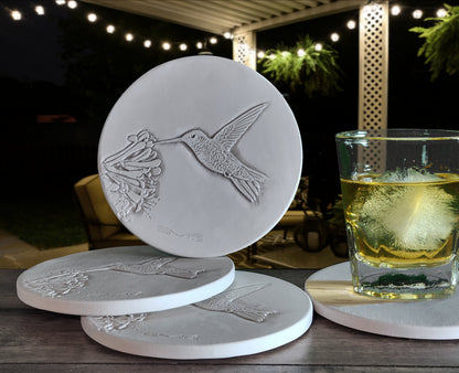 Hummingbird Coasters