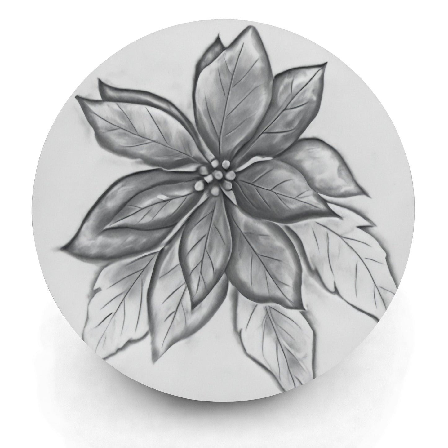 Poinsettia Drink Coasters