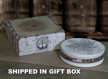 Poinsettia Drink Coasters