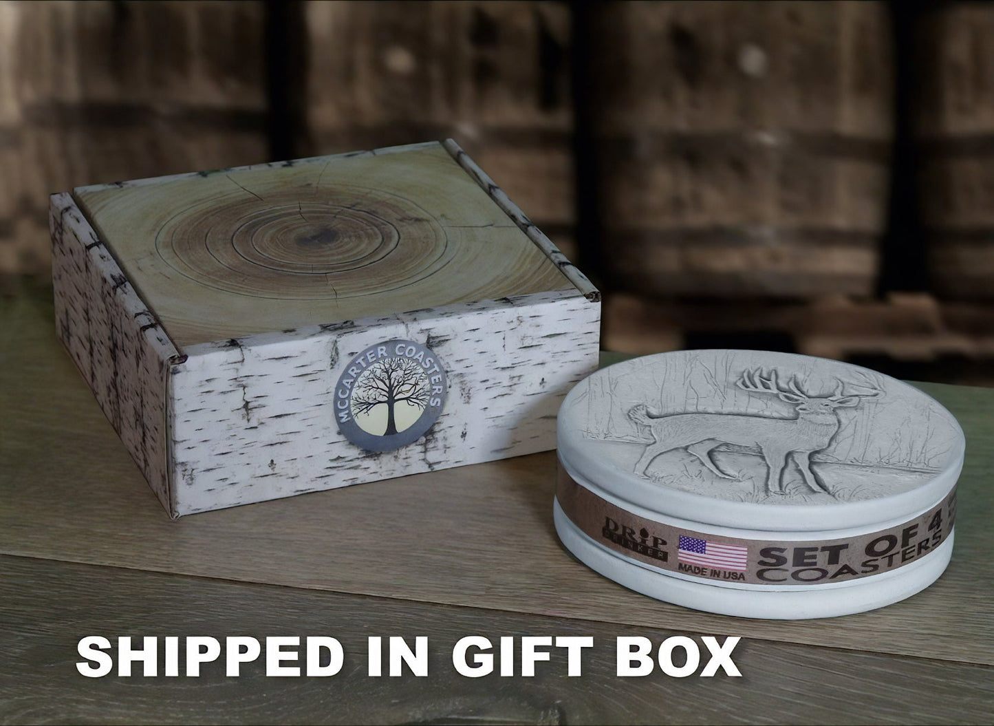 Deer Drink Coasters