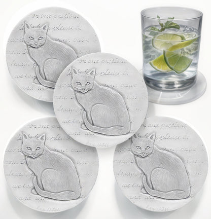 Cat Drink Coasters