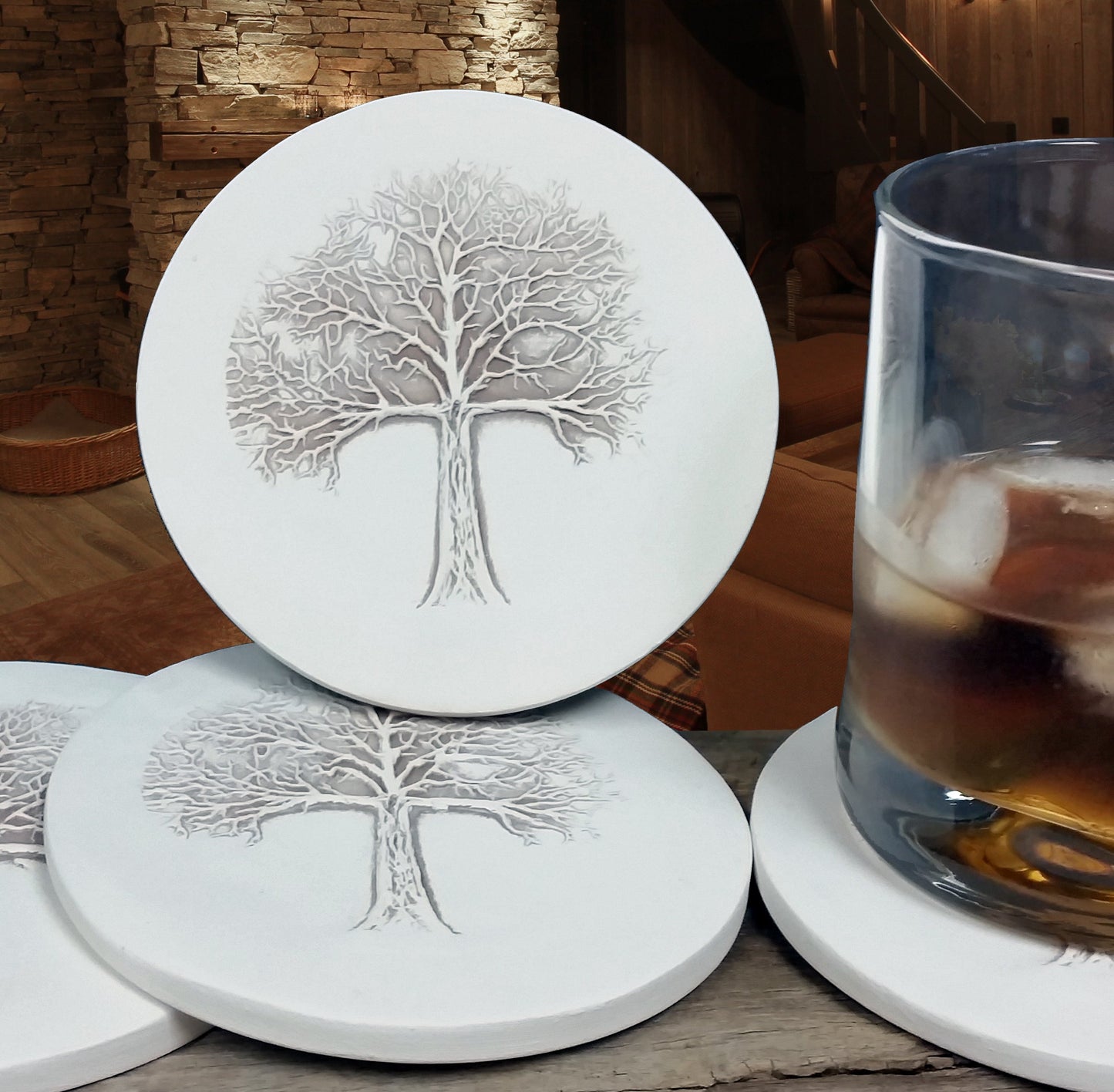 Tree  Drink Coasters