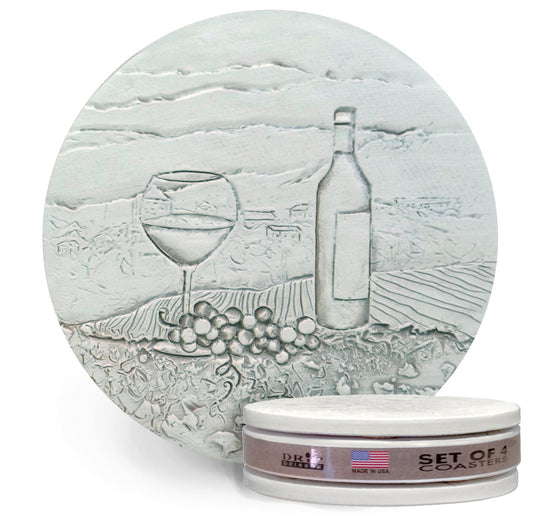 Wine Scene Drink Coasters