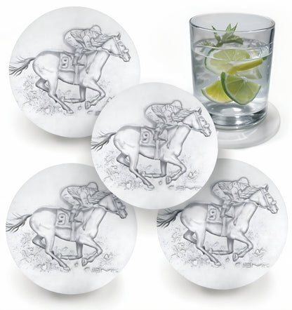 Jockey Drink Coasters