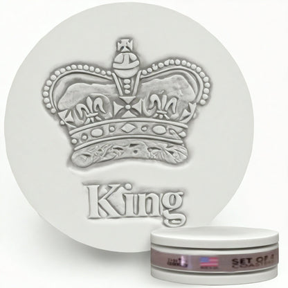 King Crown Drink Coasters