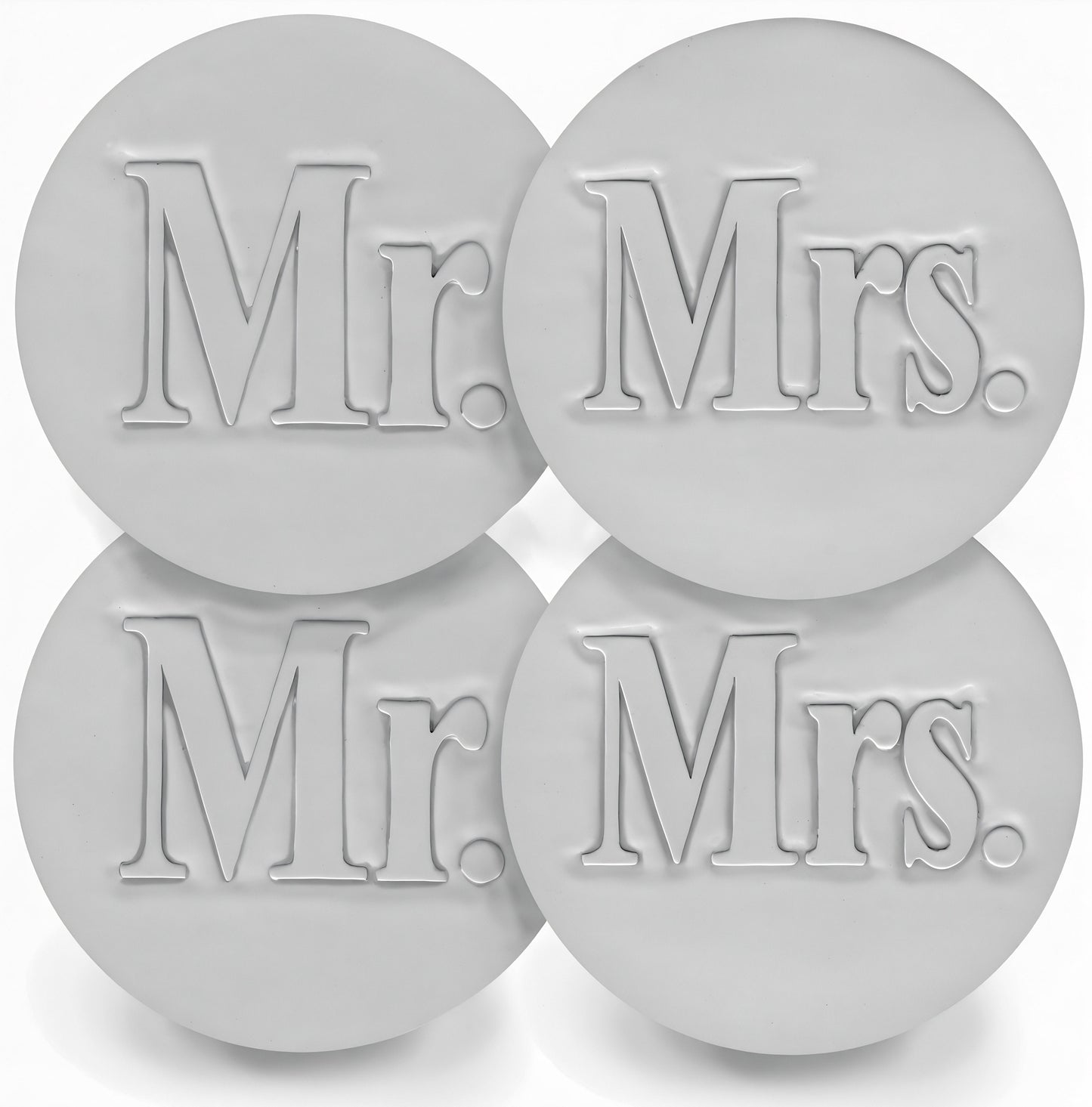 Mr. & Mrs. Drink Coasters