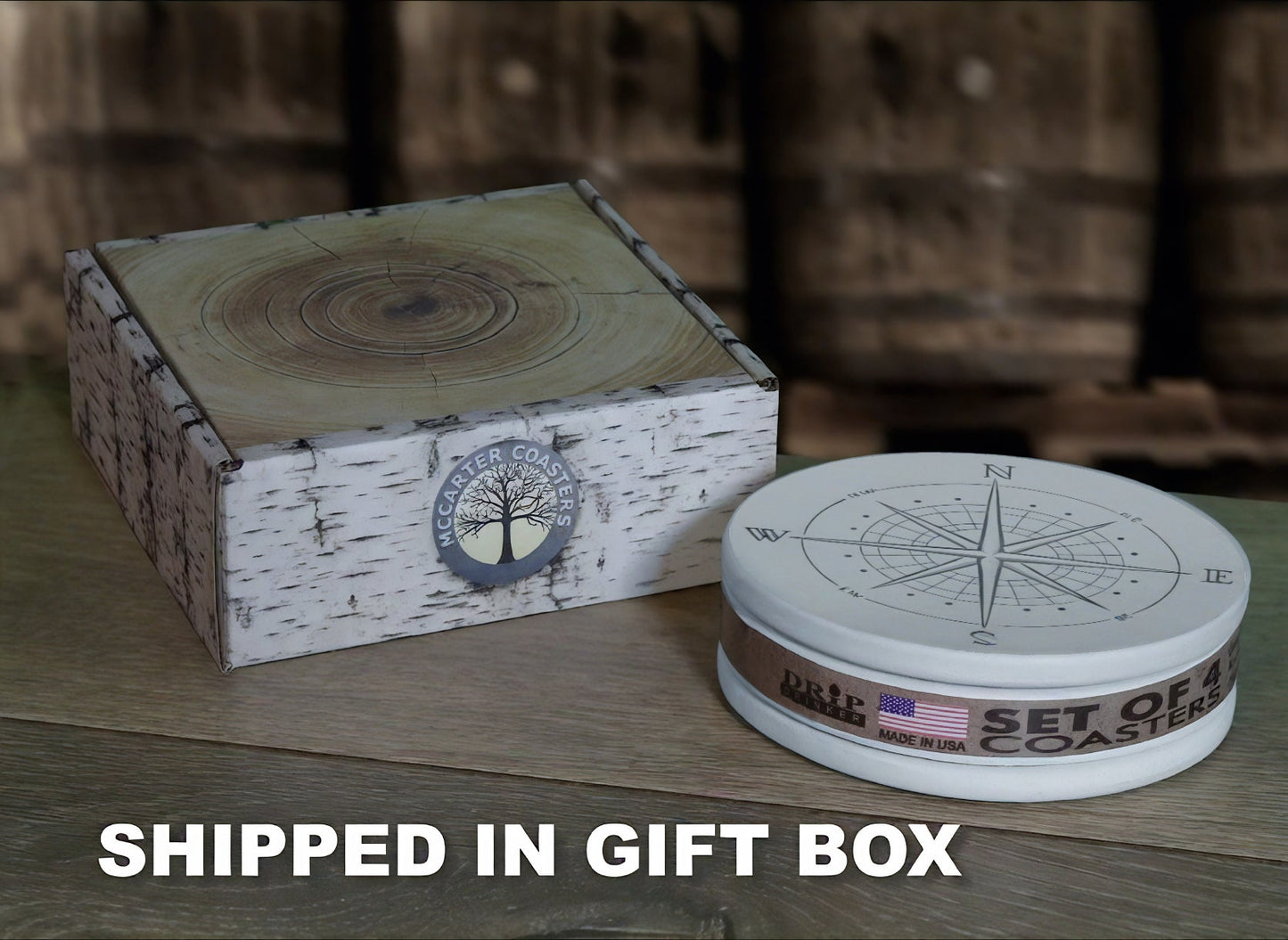 Compass Drink Coasters