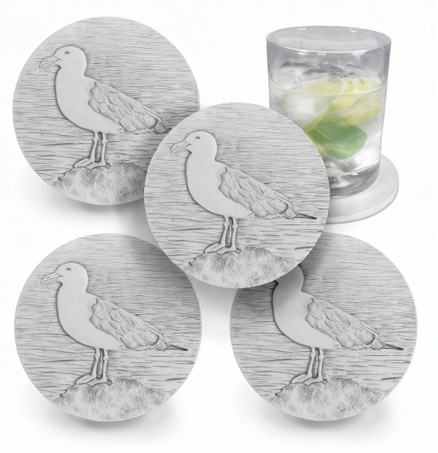 Seagull Drink Coasters
