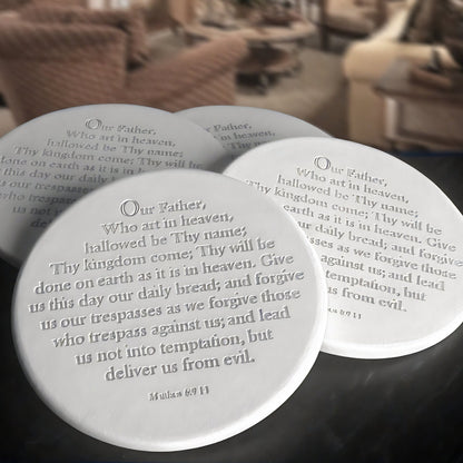 Our Father Drink Coasters