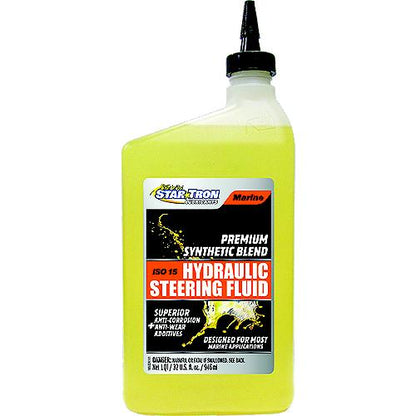 Starbrite Hydraulic Steering Fluid –  Marine Synthetic Blend Qt