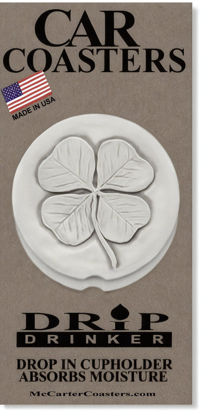 Clover Car Coasters