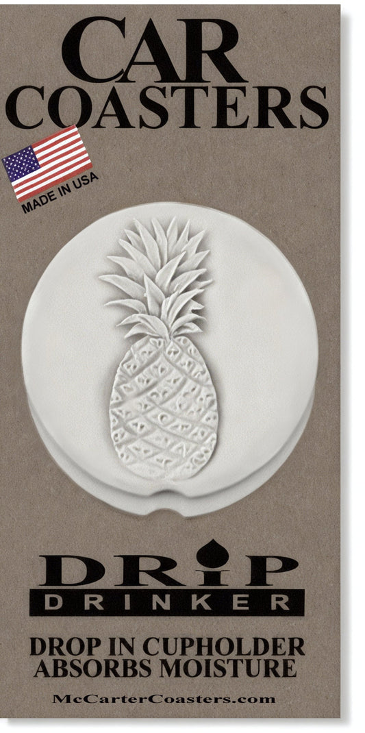 Pineapple Car Coasters