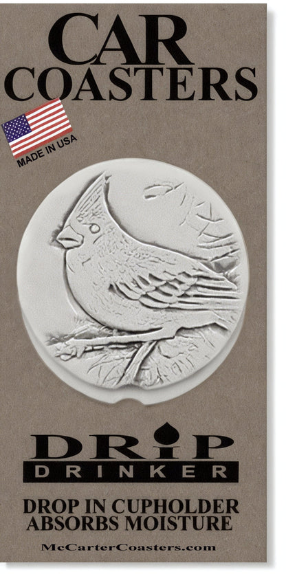 Cardinal Car Coasters
