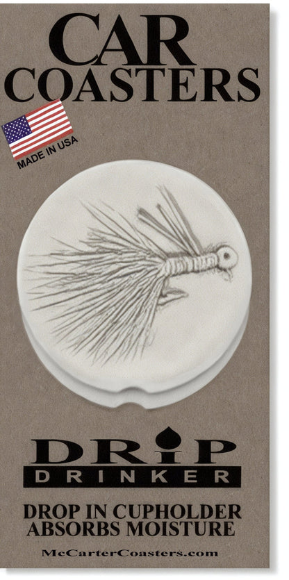Fly Lure Car Coasters