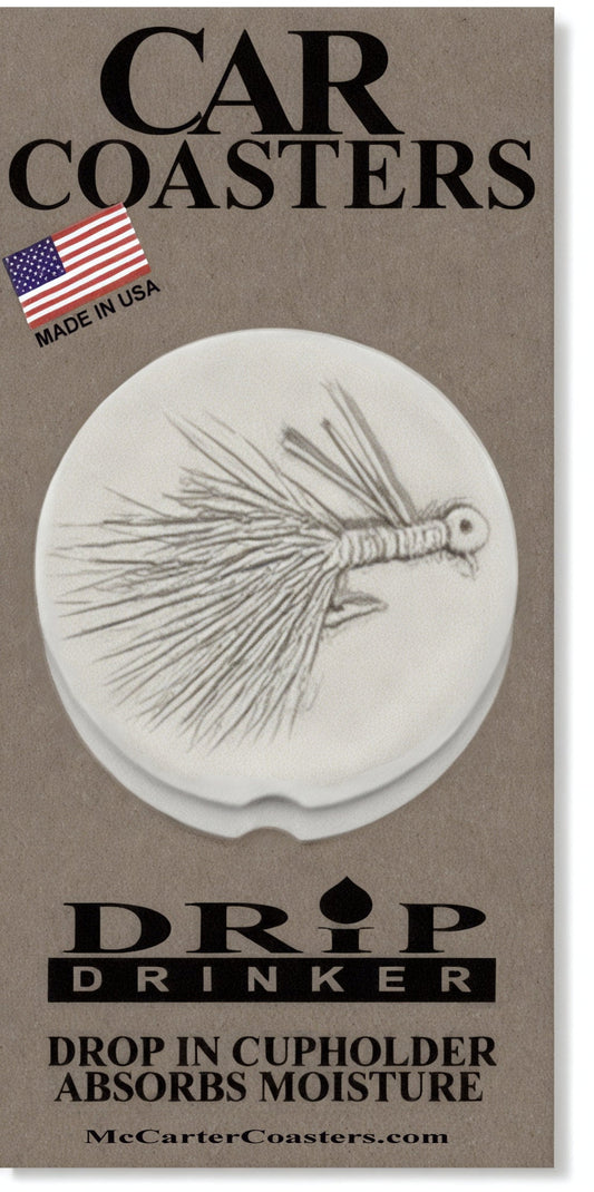 Fly Lure Car Coasters