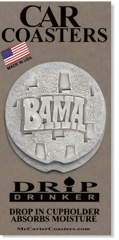 Bama Car Coasters