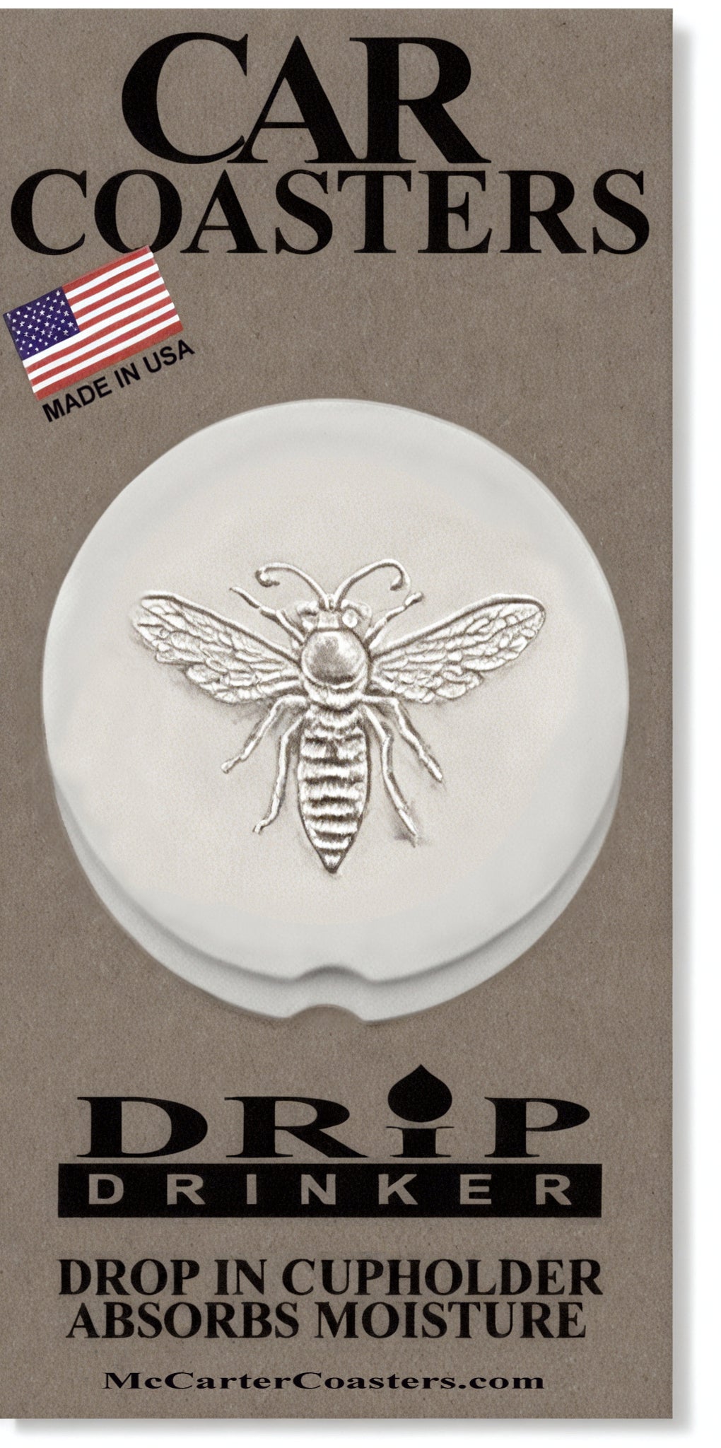 Bee Car Coasters
