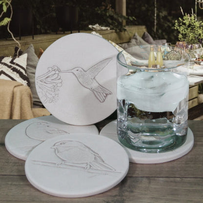 Assorted Birds Drink Coasters