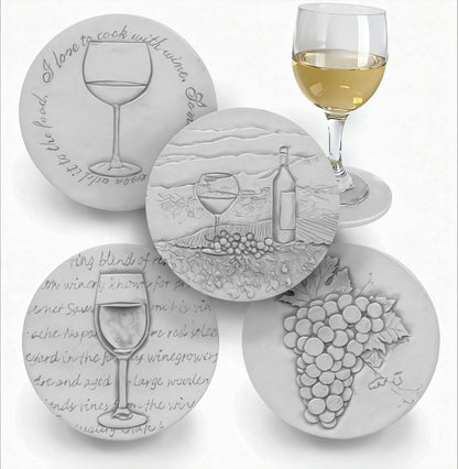 Wine Assorted Drink Coasters