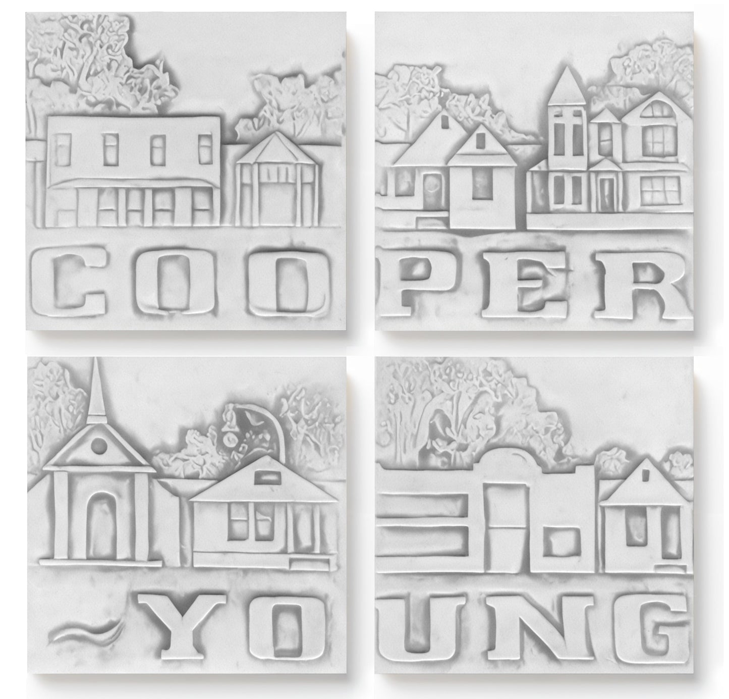 Cooper Young Drink Coasters