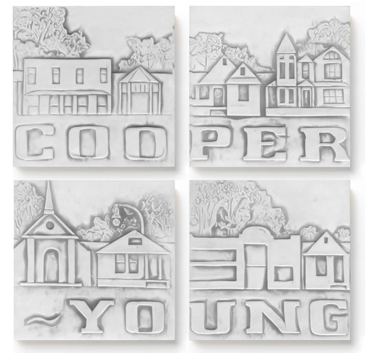 Cooper Young Drink Coasters