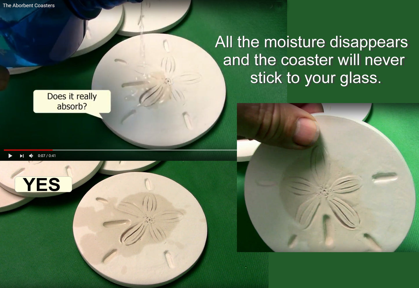 T Drink Coasters