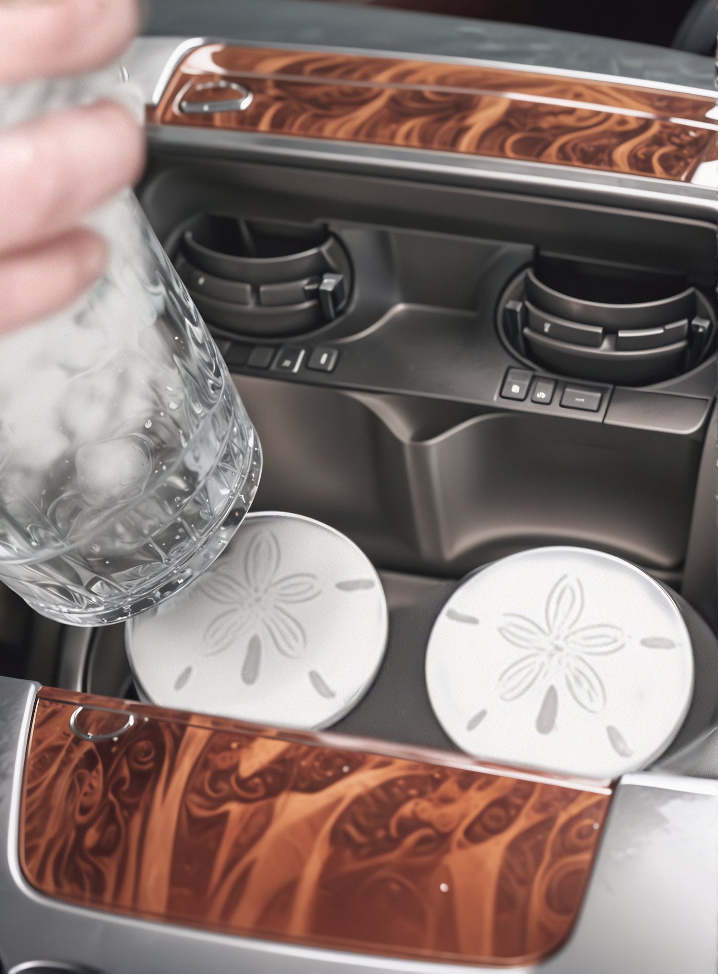 Fisherman Car Coasters