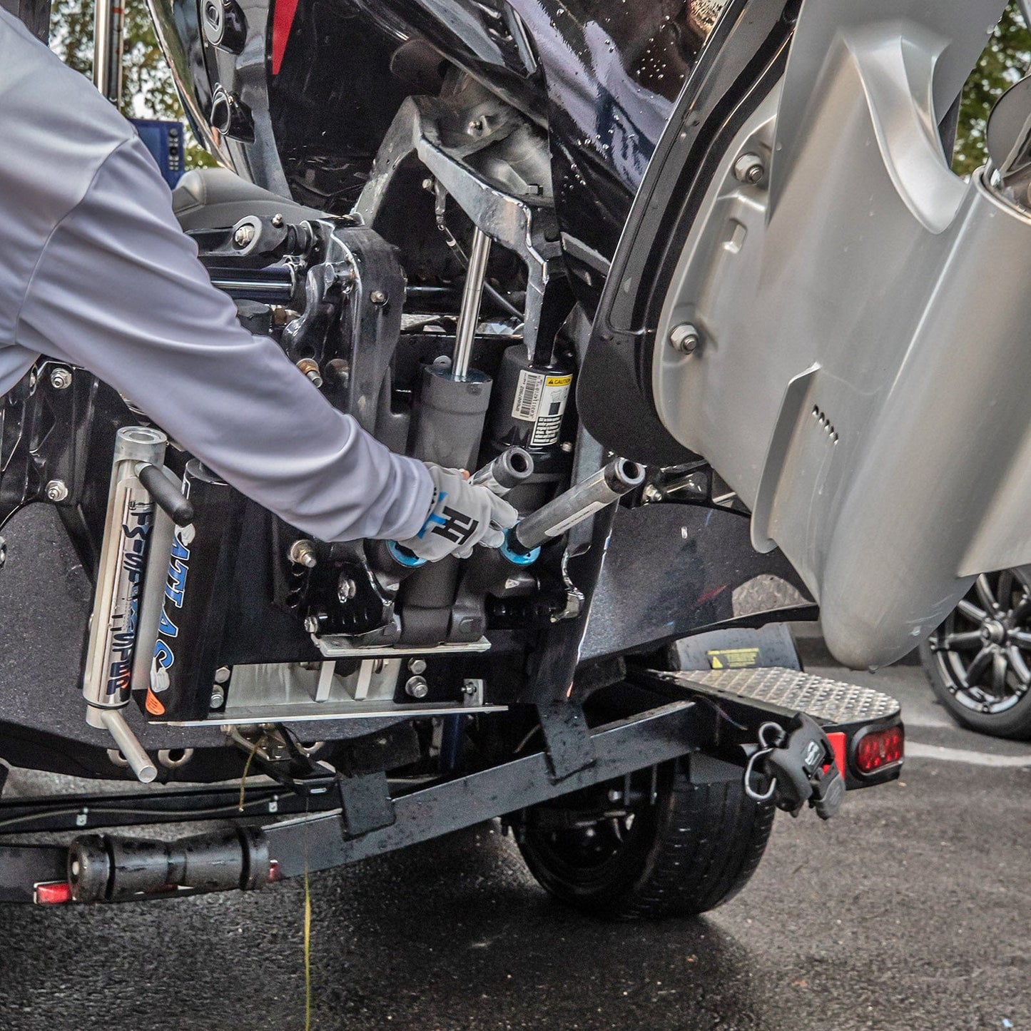 Motor Stik OutBoard Motor Support Pair