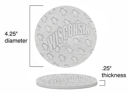 Wisconsin Drink Coasters