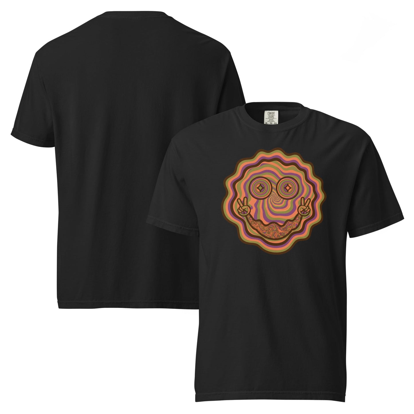 Peace Trip Garment Dyed Heavyweight Cotton T-Shirt