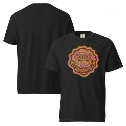 Peace Trip Garment Dyed Heavyweight Cotton T-Shirt