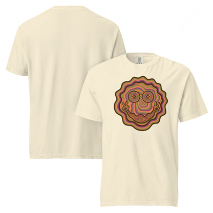 Peace Trip Garment Dyed Heavyweight Cotton T-Shirt