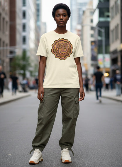 Peace Trip Garment Dyed Heavyweight Cotton T-Shirt